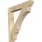 Ekena Millwork Balboa Slat Rough Sawn Outlooker, Douglas Fir, 8"W x 46"D x 46"H OUT08X46X46BOA06RDF - alternate 1